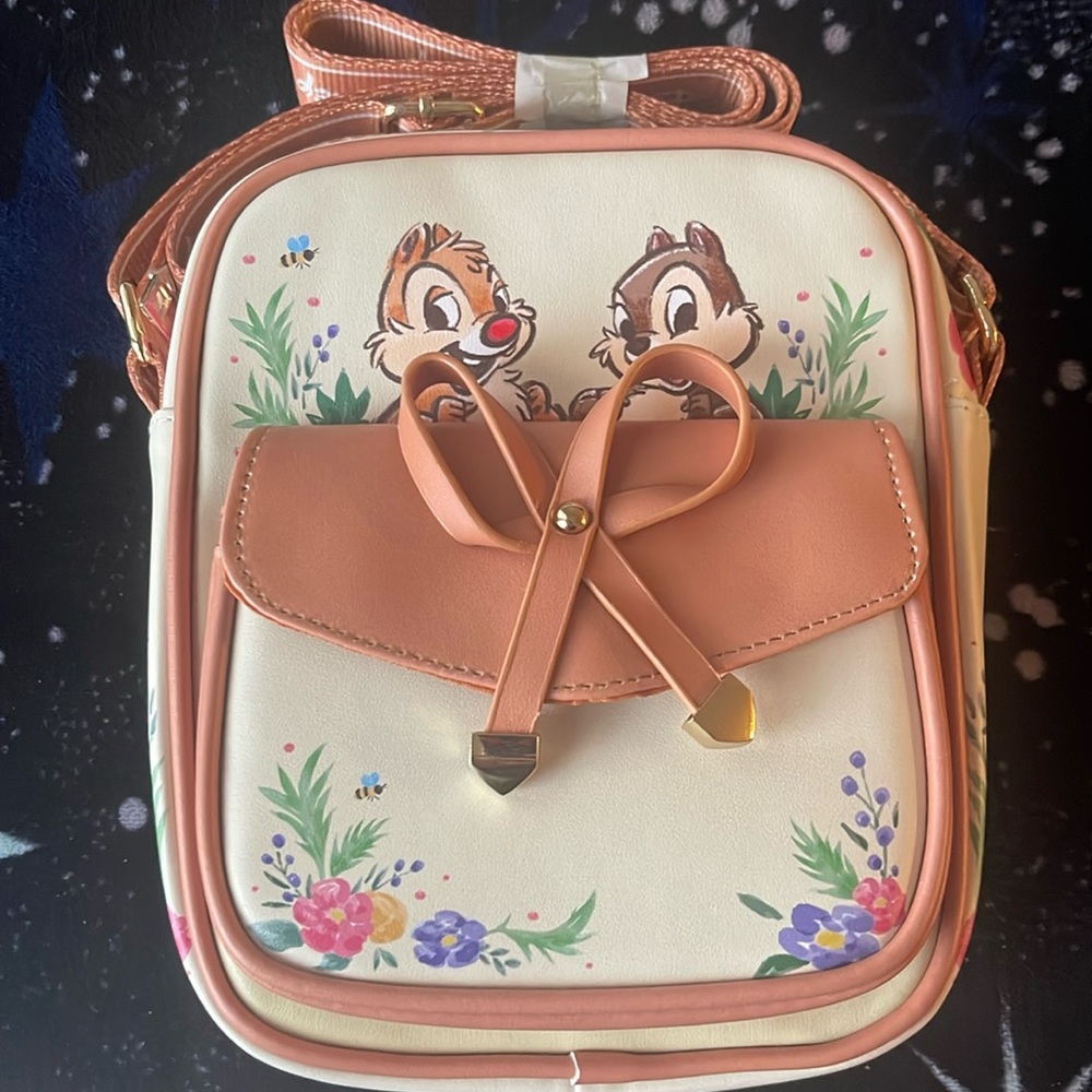 Disney Chip & Dale crossbody NWT